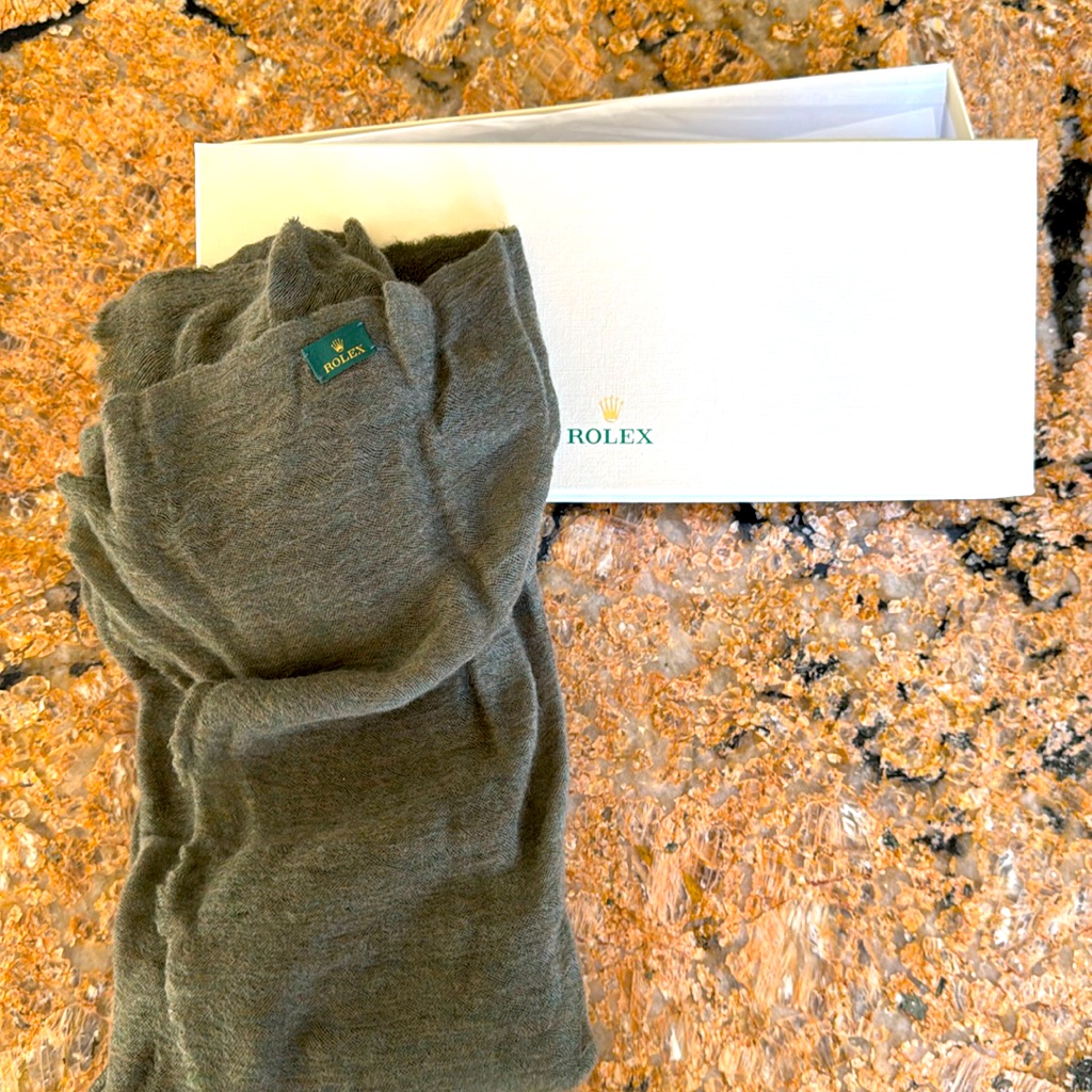 Rolex Scarf Army Green Color